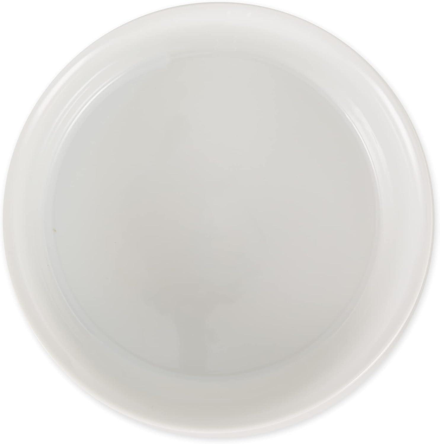 imageBone Dry Lattice Collection Pet Bowl ampamp Canister Single Dish Large 75x24quot Nautical BlueStone
