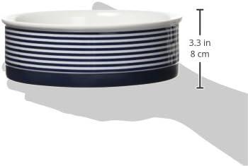 imageBone Dry Paw ampamp Patch Ceramic Pet Collection Large Set 75x24quot Nautical Blue Pack of 2Nautical Blue
