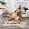 imageBone Dry Ceramic Food ampamp Water Bowls for Pets NonSlip for Secure Less Messy Feeding Microwave ampamp Dishwasher Safe Single Dish Large 75x24quot Red White ampamp BluePeace Paw