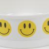 imageBone Dry Ceramic Food ampamp Water Bowls for Pets NonSlip for Secure Less Messy Feeding Microwave ampamp Dishwasher Safe Single Dish Large 75x24quot Red White ampamp BlueSmiley Face