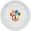 imageBone Dry Ceramic Food ampamp Water Bowls for Pets NonSlip for Secure Less Messy Feeding Microwave ampamp Dishwasher Safe Single Dish Large 75x24quot Red White ampamp BluePeace Paw