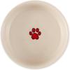 imageBone Dry Ceramic Food ampamp Water Bowls for Pets NonSlip for Secure Less Messy Feeding Microwave ampamp Dishwasher Safe Single Dish Large 75x24quot Red White ampamp BlueEatDrink