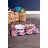 imageBone Dry Ceramic Food ampamp Water Bowls for Pets NonSlip for Secure Less Messy Feeding Microwave ampamp Dishwasher Safe Single Dish Large 75x24quot Red White ampamp BlueStars  Stripes