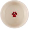 imageBone Dry Ceramic Food ampamp Water Bowls for Pets NonSlip for Secure Less Messy Feeding Microwave ampamp Dishwasher Safe Single Dish Large 75x24quot Red White ampamp BlueEatDrink