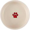 imageBone Dry Ceramic Food ampamp Water Bowls for Pets NonSlip for Secure Less Messy Feeding Microwave ampamp Dishwasher Safe Single Dish Large 75x24quot Red White ampamp BlueEatDrink