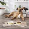 imageBone Dry Ceramic Food ampamp Water Bowls for Pets NonSlip for Secure Less Messy Feeding Microwave ampamp Dishwasher Safe Single Dish Large 75x24quot Red White ampamp BlueSmiley Face