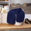 imageBone Dry Drying Pet Towel Pocket Towels  32 x 6 Navy