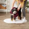 imageBone Dry Drying Pet Towel Pocket Towels  32 x 6 Red