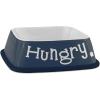 imageBone Dry Hungry ampamp Thirsty Pet Bowl 675 x 675 x 2 Nautical Blue 2 PieceNautical Blue
