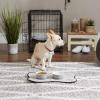 imageBone Dry Lattice Collection Pet Bowl ampamp Canister Single Dish Large 75x24quot Nautical BlueGray