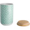 imageBone Dry Lattice Collection Pet Bowl ampamp Canister Treat Canister 4x65quot Nautical BlueAqua