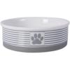 imageBone Dry Paw ampamp Patch Ceramic Pet Collection Large Set 75x24quot Nautical Blue Pack of 2Gray