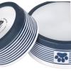 imageBone Dry Paw ampamp Patch Ceramic Pet Collection Large Set 75x24quot Nautical Blue Pack of 2Nautical Blue