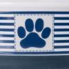imageBone Dry Paw ampamp Patch Ceramic Pet Collection Large Set 75x24quot Nautical Blue Pack of 2Nautical Blue