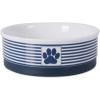 imageBone Dry Paw ampamp Patch Ceramic Pet Collection Large Set 75x24quot Nautical Blue Pack of 2Nautical Blue