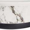 imageBone Dry Pet Bowl Collection Ceramic Set Small Marble 2 Count WhiteWhite