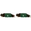 imageBone Dry Pet Grooming Towel Collection Embroidered Absorbent Microfiber Drying Set 15x30 Pink 3 CountHunter Green