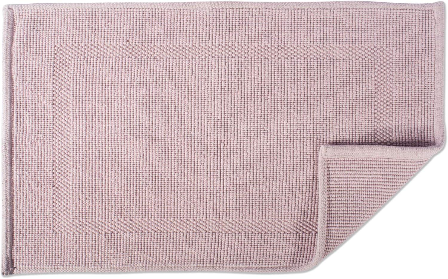 imageDII Decorative Jacquard Bath Rug 20x31 NavyMauve