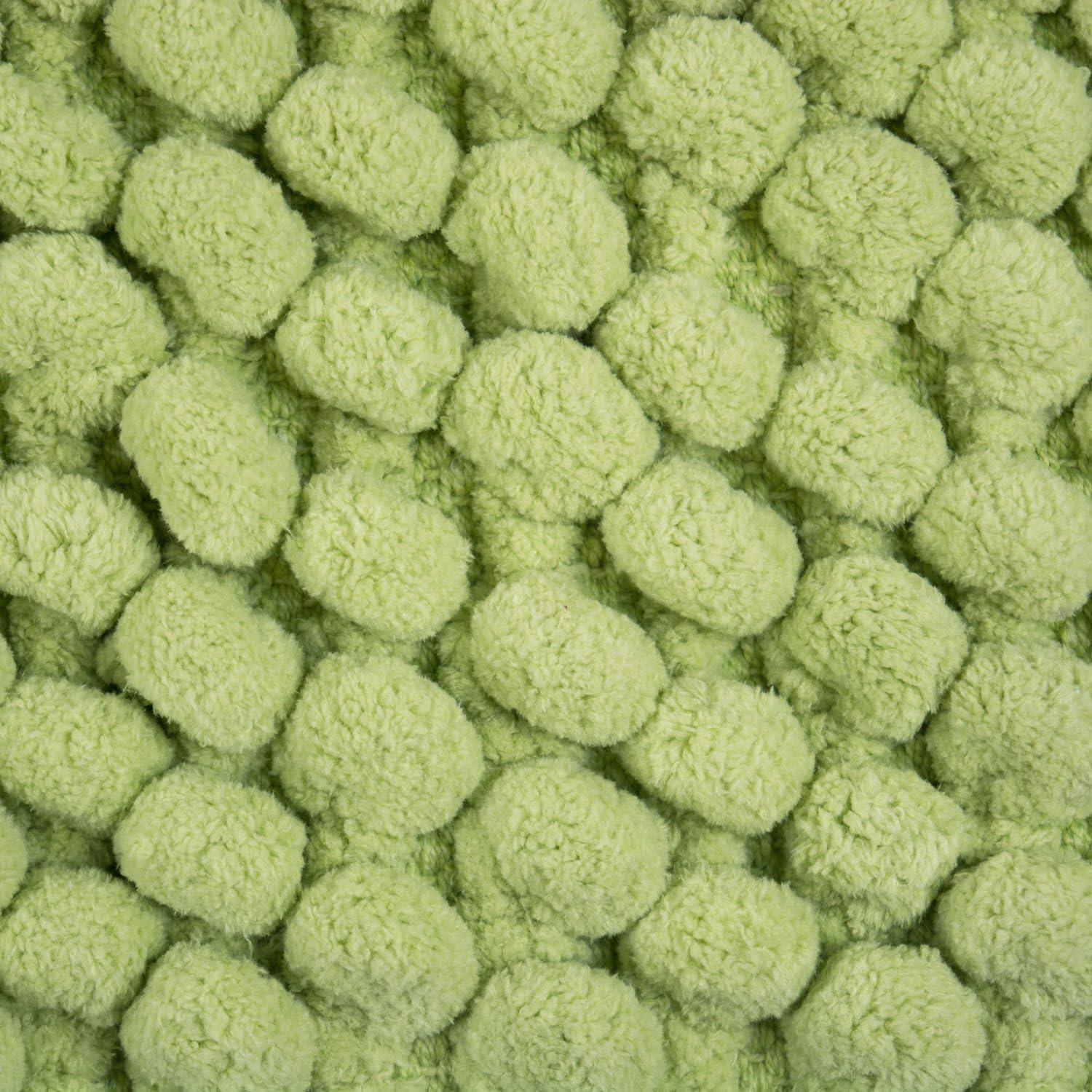 imageDII Ultra Soft Plush Spa Microfiber Shag Chenille Bath Mat Place in Front of Shower Vanity Bath Tub Sink and Toilet 21 x 34  Blue SolidGreen