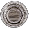 imageDII Cabana Stripe Laundry Collection Waterproof Hamper Assorted Round Black 3 Piece