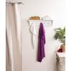 imageDII Spa Towel for Women Adjustable Shower Wrap with SelfFastening Closure SmallMedium 555x325 EggplantEggplant