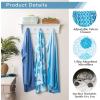 imageDII Spa Towel for Women Adjustable Shower Wrap with SelfFastening Closure SmallMedium 555x325 EggplantWhite