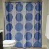 imageDII Translucent Lace Shower Curtain 72x72 Flower Blossom WhiteCircle Blueberry