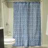 imageDII Translucent Lace Shower Curtain 72x72 Flower Blossom WhiteDiamond Blueberry