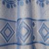 imageDII Translucent Lace Shower Curtain 72x72 Flower Blossom WhiteDiamond Blueberry