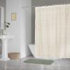 imageDII Translucent Lace Shower Curtain 72x72 Flower Blossom WhiteDiamond Offwhite