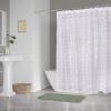 imageDII Translucent Lace Shower Curtain 72x72 Flower Blossom WhiteDiamond White