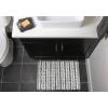 imageDII Ultra Soft Chenille Bath Mat Chunky Popcorn Bath Rug 17x24quot Gray StripeGray Stripe