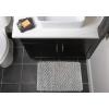 imageDII Ultra Soft Chenille Bath Mat Chunky Popcorn Bath Rug 17x24quot Gray StripeGrey