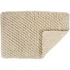 imageDII Ultra Soft Chenille Bath Mat Chunky Popcorn Bath Rug 17x24quot Gray StripeTaupe