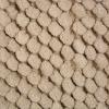 imageDII Ultra Soft Chenille Bath Mat Chunky Popcorn Bath Rug 17x24quot Gray StripeTaupe