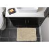 imageDII Ultra Soft Chenille Bath Mat Chunky Popcorn Bath Rug 17x24quot Gray StripeTaupe
