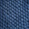 imageDII Ultra Soft Plush Spa Microfiber Shag Chenille Bath Mat Place in Front of Shower Vanity Bath Tub Sink and Toilet 21 x 34  Blue SolidBlue
