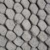 imageDII Ultra Soft Plush Spa Microfiber Shag Chenille Bath Mat Place in Front of Shower Vanity Bath Tub Sink and Toilet 21 x 34  Blue SolidGrey