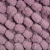 imageDII Ultra Soft Plush Spa Microfiber Shag Chenille Bath Mat Place in Front of Shower Vanity Bath Tub Sink and Toilet 21 x 34  Blue SolidMauve
