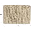 imageDII Ultra Soft Plush Spa Microfiber Shag Chenille Bath Mat Place in Front of Shower Vanity Bath Tub Sink and Toilet 21 x 34  Blue SolidTaupe