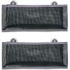 imageDII Bathroom Mesh Caddy Suction Organizer Small Set Gray 2 PieceSet of 2  Large