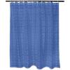 imageDII Translucent Lace Shower Curtain 72x72 Flower Blossom WhiteDiamond Blueberry