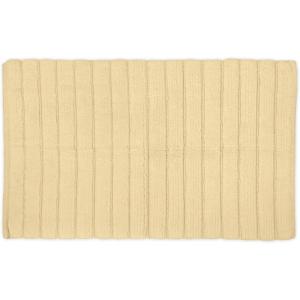 imageDII Ribbed Bathroom Floor Mat Collection Soft Absorbant and Machine Washable 21x34 Stone BlueCream