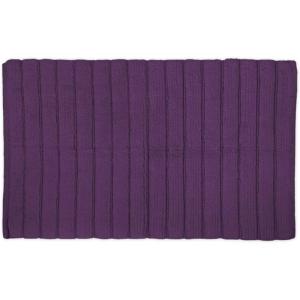 imageDII Ribbed Bathroom Floor Mat Collection Soft Absorbant and Machine Washable 21x34 Stone BlueEggplant