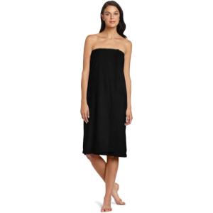 imageDII Spa Towel for Women Adjustable Shower Wrap with SelfFastening Closure SmallMedium 555x325 EggplantBlack