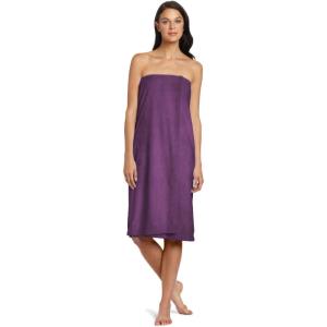imageDII Spa Towel for Women Adjustable Shower Wrap with SelfFastening Closure SmallMedium 555x325 EggplantEggplant