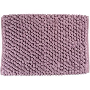 imageDII Ultra Soft Plush Spa Microfiber Shag Chenille Bath Mat Place in Front of Shower Vanity Bath Tub Sink and Toilet 21 x 34  Blue SolidMauve