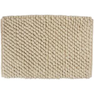 imageDII Ultra Soft Plush Spa Microfiber Shag Chenille Bath Mat Place in Front of Shower Vanity Bath Tub Sink and Toilet 21 x 34  Blue SolidTaupe