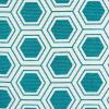 imageDII Collapsible Polyester Storage Cube Honeycomb Teal LargeTeal