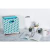 imageDII Collapsible Polyester Storage Cube Honeycomb Teal LargeTeal